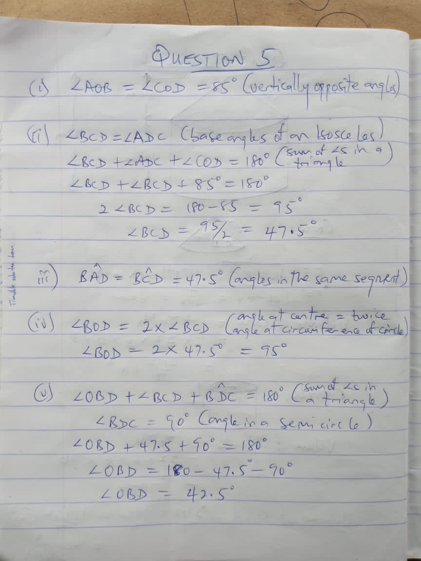 neco mathematics essay